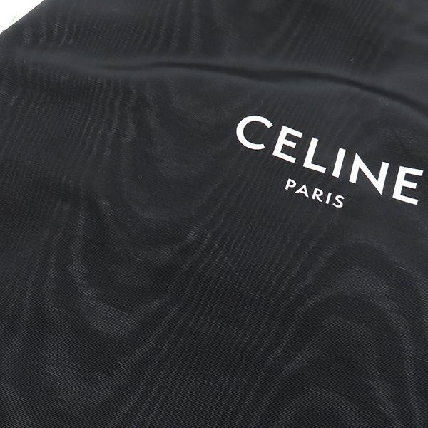 Celine 2way Bag Small Fold Cabas Leather Glazed Gold Hardware Gray Beige