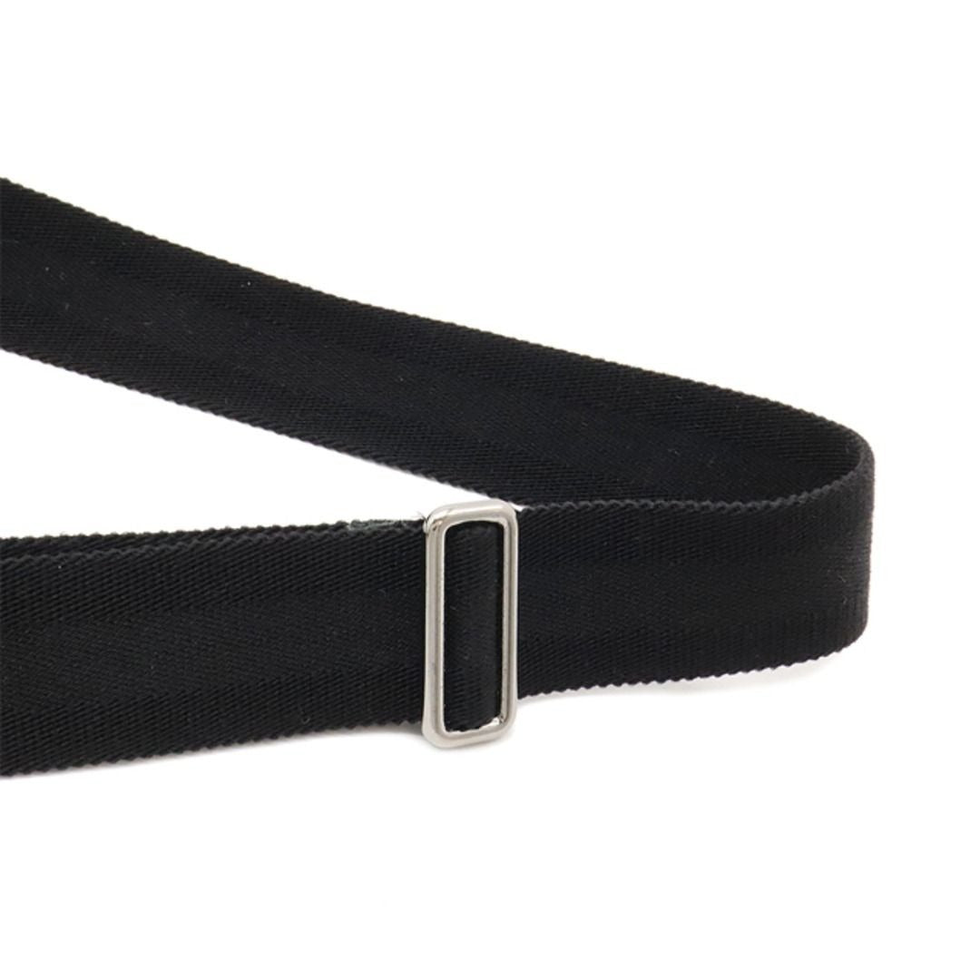 Gucci GG Imprime Monogram Medium Buckle Flap Messenger Bag Black Mens