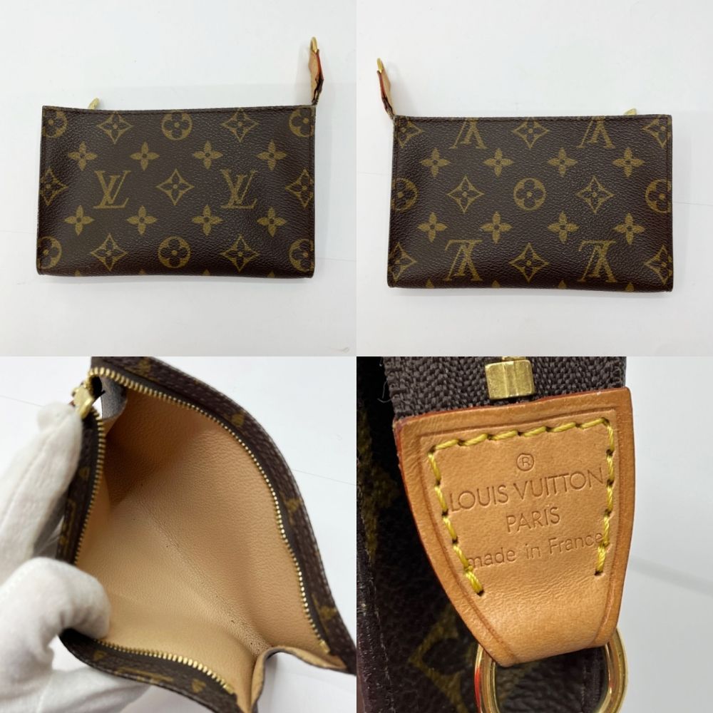 Louis Vuitton Monogram Petit Baguette Tote Bag M42238 Brown