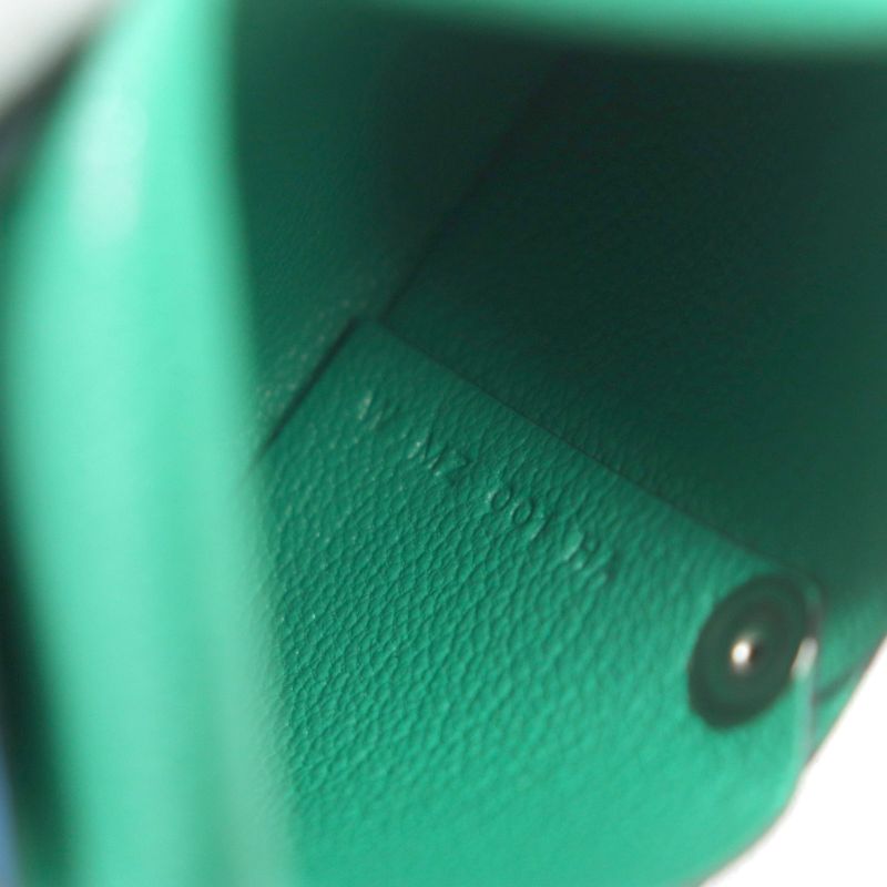 Hermes Bastia Verso Blue Zanzibar Mint Silver Hardware Purchased May '24