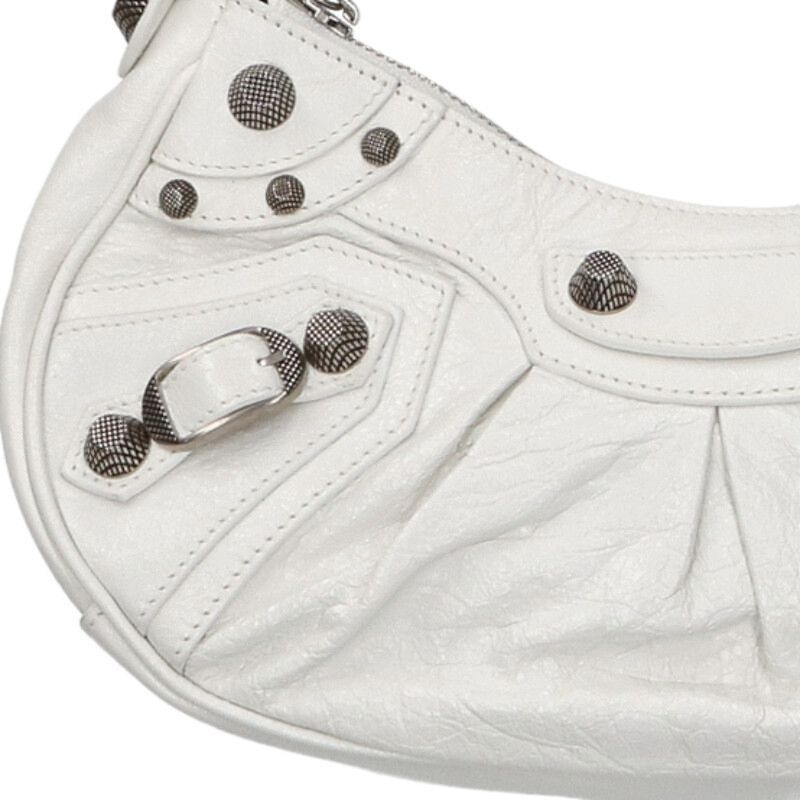 Balenciaga LE Cagole 671309 Le Cagoleleather Studded Shoulder Bag Women