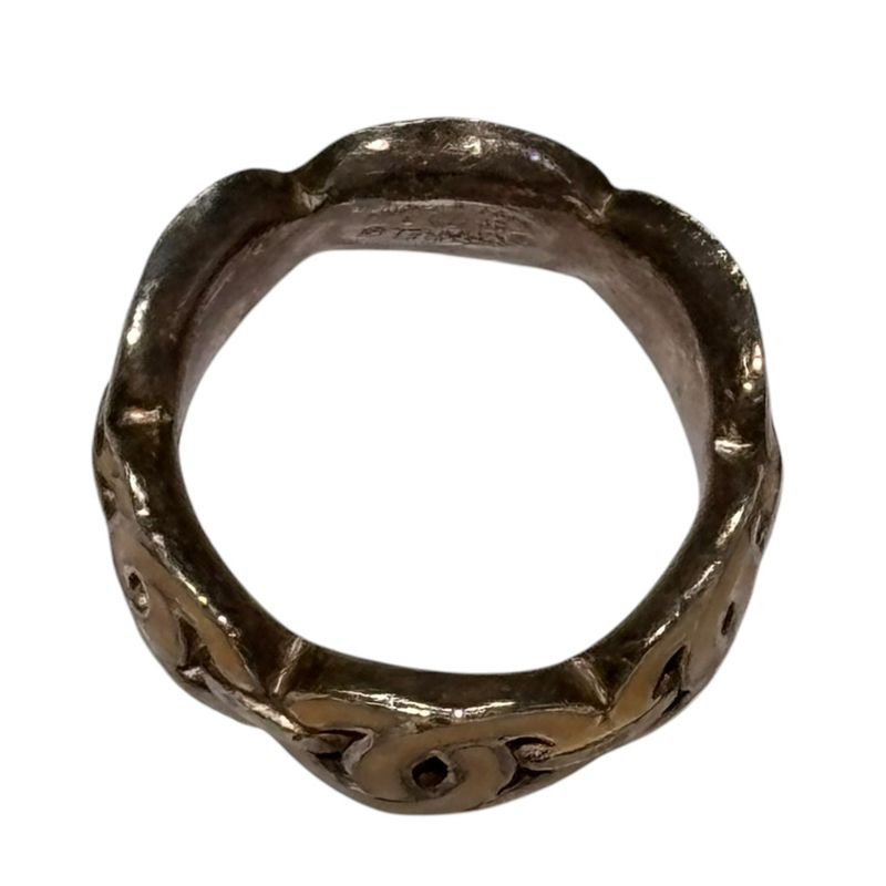 Chanel 00's Vintage Coco Mark Ring Vintage Coco Mark Ring Size 13 Pink