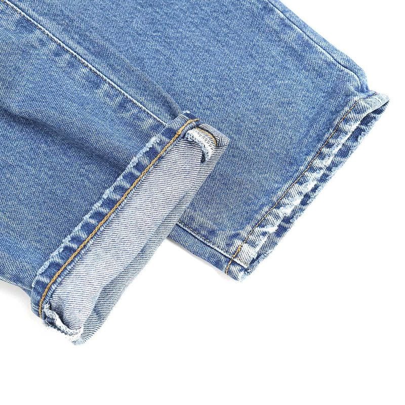 Saint Laurent Paris Washed Denim Pants 463618 Indigo Blue 28