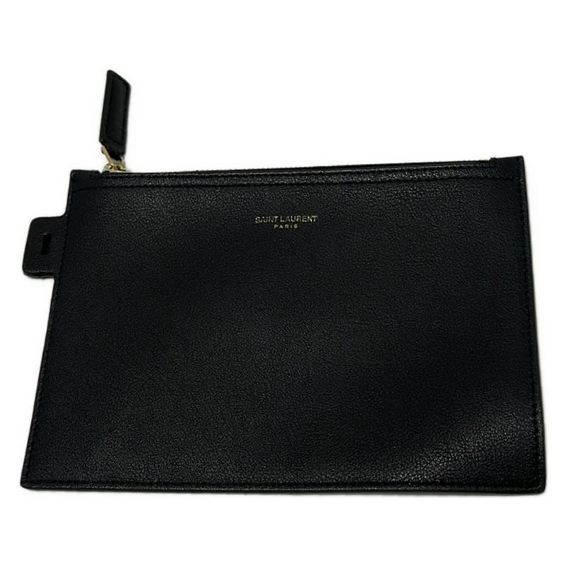 Saint Laurent Paris Tote Bag Shopping Tote 394195 Black Leather