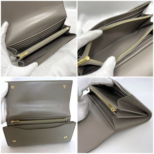 Celine Bifold Long Wallet Large Flap Wallet Ec21398