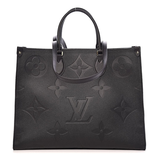 Louis Vuitton On The Go Tote Empreinte Leather Onthego GM Black