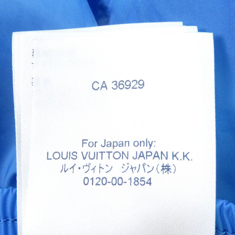 Louis Vuitton 21AW Water Monogram Boardshorts Shorts Light Blue XS Made In