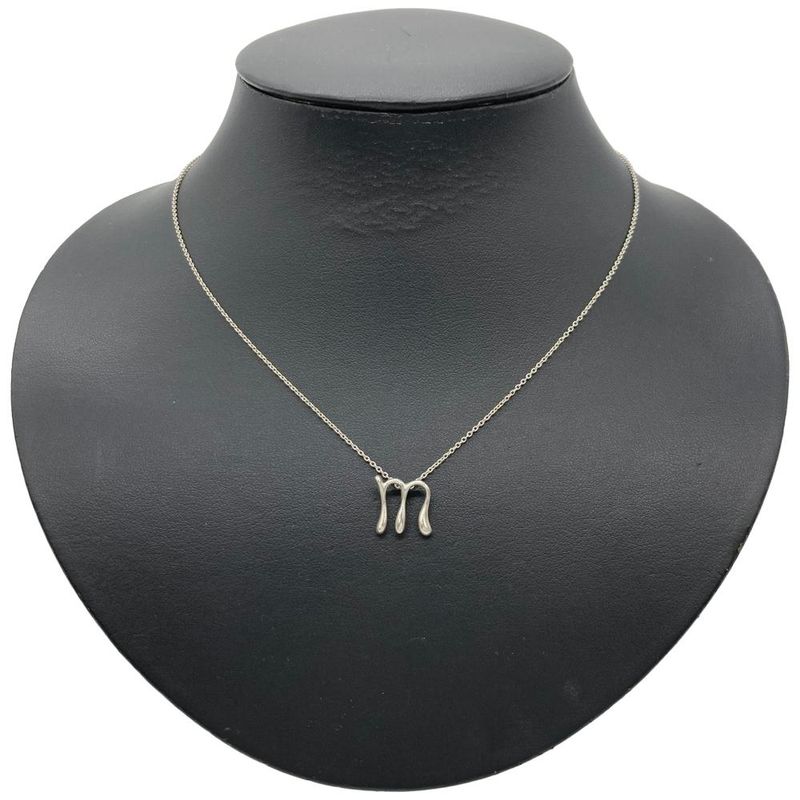 Tiffany & Co Tiffany & Co Initial M Necklace Sv925 22g Silver