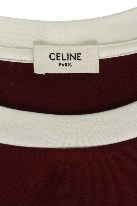 Celine 25AW Rx003671q Logo Loose T-shirt Men's XS