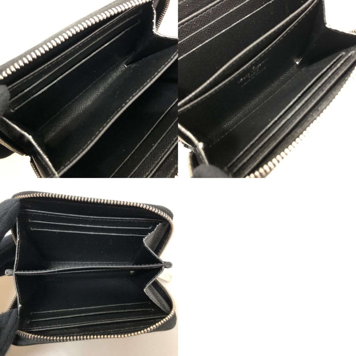 Louis Vuitton Epi Zippy Coin Purse Coin Case Main Item Only M60152 Black