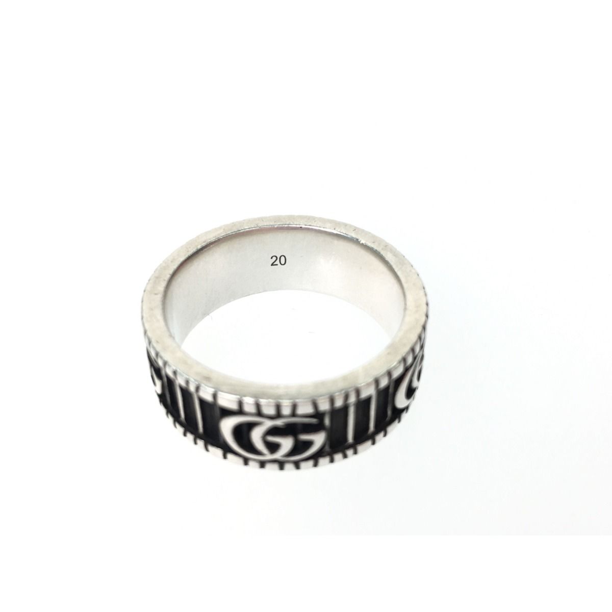Gucci Double G Silver Ring No 20