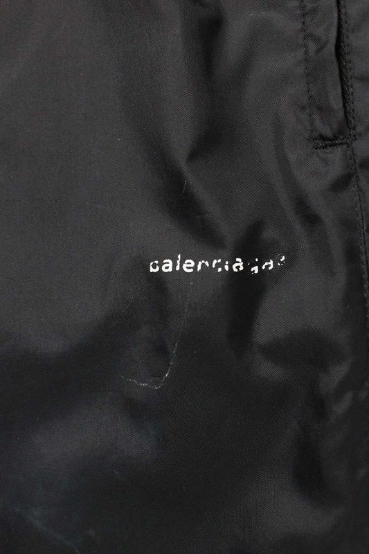 Balenciaga 508491 Tyd03 Nylon Track Long Pants Men's XS