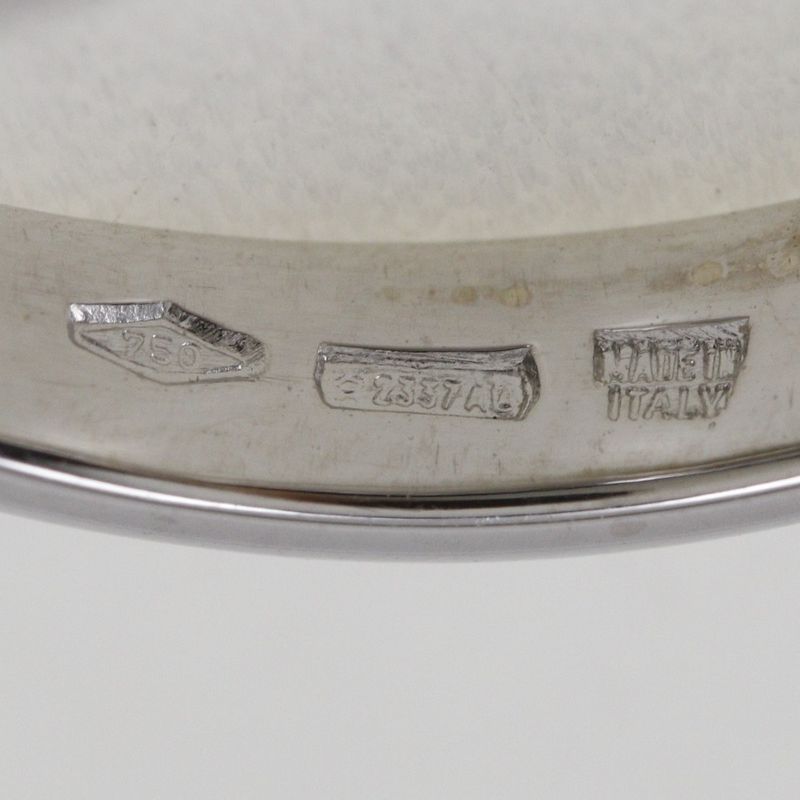 Bvlgari Bulgari Lapis 18kwhite Gold × Lapis Lazuli #9 Ladies 6.0g Ring