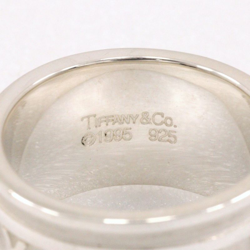 Tiffany & Co Atlas Wide Silver 925 Size 13.5 Ladies 9.8g Ring