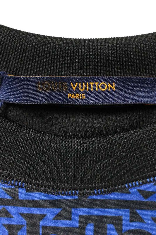 Louis Vuitton Rm231m P45 Hoy20w All Pattern Game Shirt T-shirt Men's 4XL