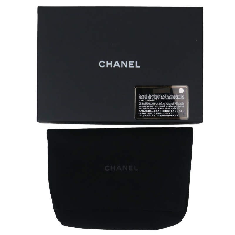 Chanel Star Line Stone Suede Chain Wallet Bag Women's