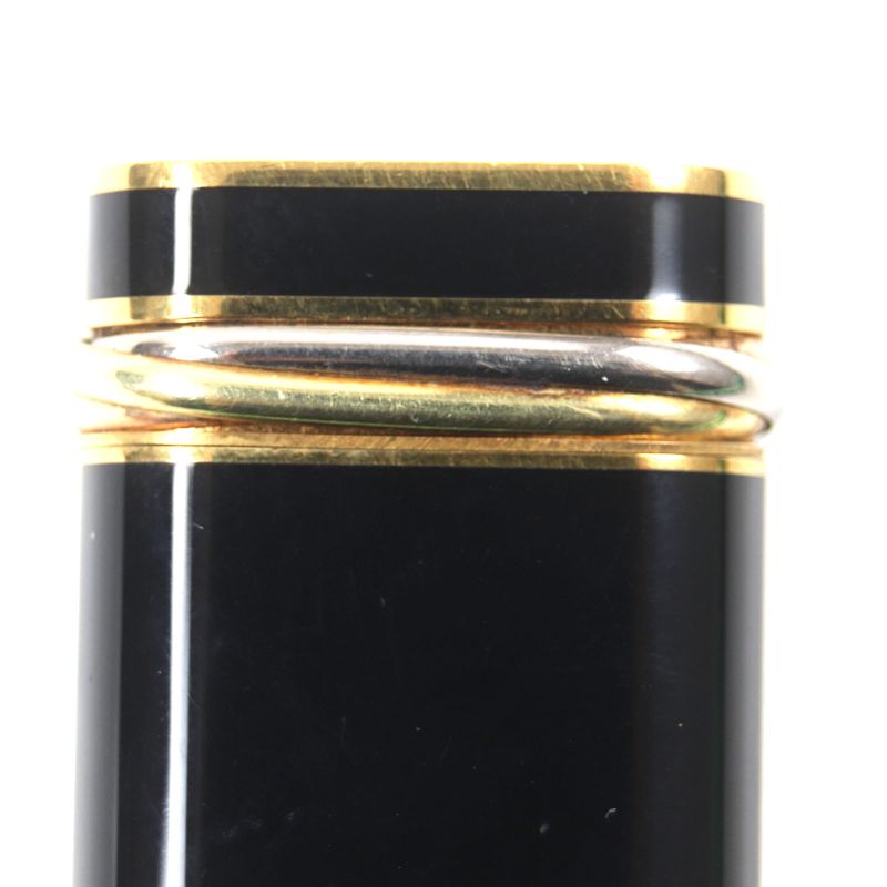 Cartier Trinity New Shape Oval Lacquer Logo Roller Type Gas