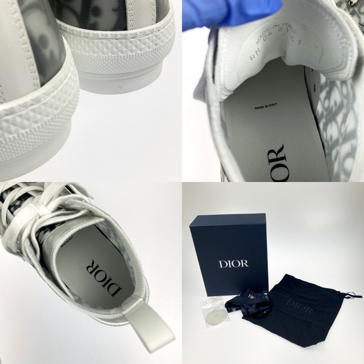 Christian Dior B23 League High Top Sneakers