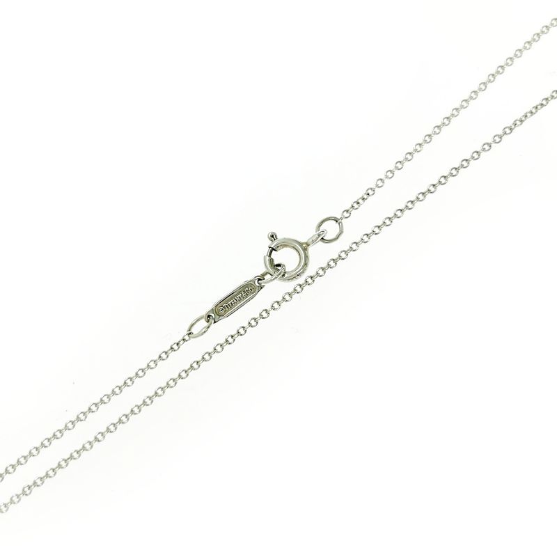 Tiffany & Co Silver Atlas Bar Necklace 6.8g 925 Engraved 445345 Necklace