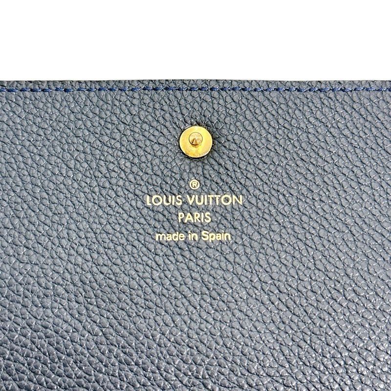 Louis Vuitton M60258 Monogram And Empreinte Leather Trifold Portefeuille