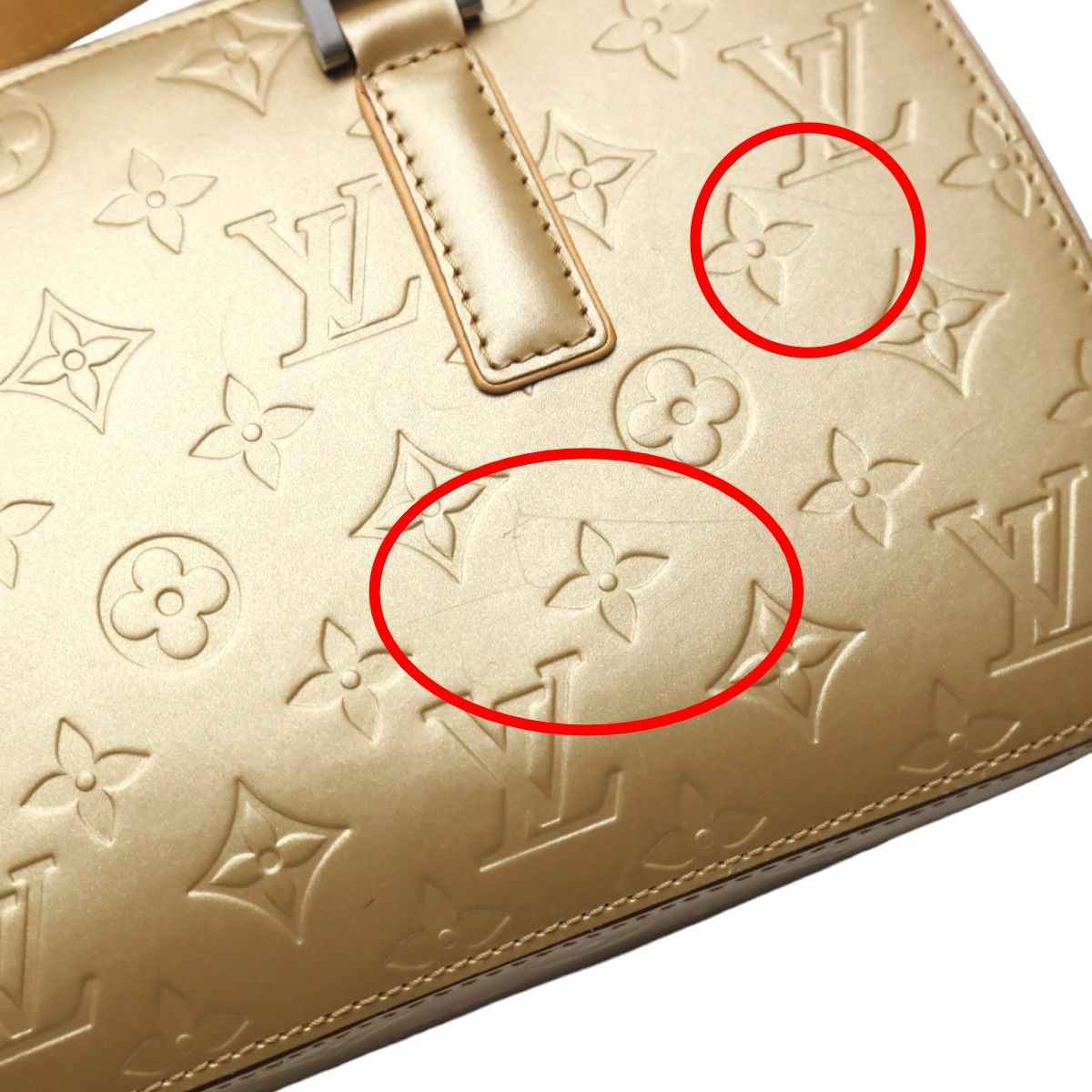 Louis Vuitton Monogram Matte Handbag Shelton