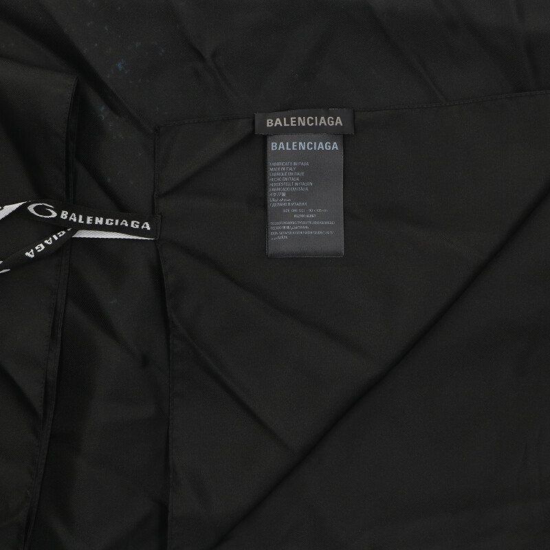 Balenciaga Britney Spears Series Britney Spears Printed Flag Scarf Men's