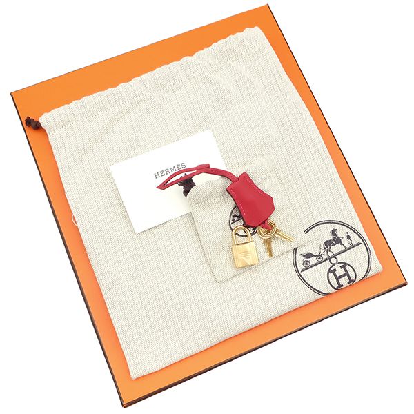 Hermes Handbag Birkin 25 Swift Vermilion Gold Hardware Never Used Red Stamped W