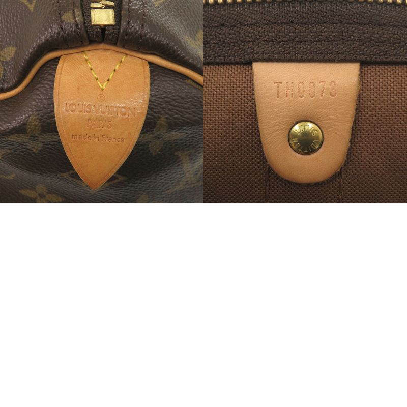 Louis Vuitton Keepall 45 Monogram M41428 Brown Boston Bag LV 1299 Louis Vuitton