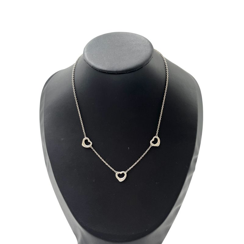Tiffany & Co Tiffany & Co Necklace 3P Elsa Peretti 925 Silver