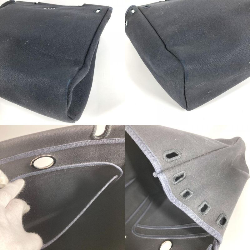 Hermes Shoulder Bag Herbag Only Replacement Bags Canvas Black