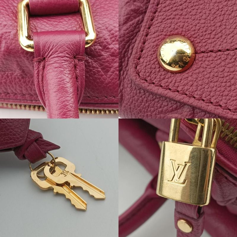 Louis Vuittonspeedy Bandoliere 25 Aurore Monogram Empreinte M40764 Ah0154