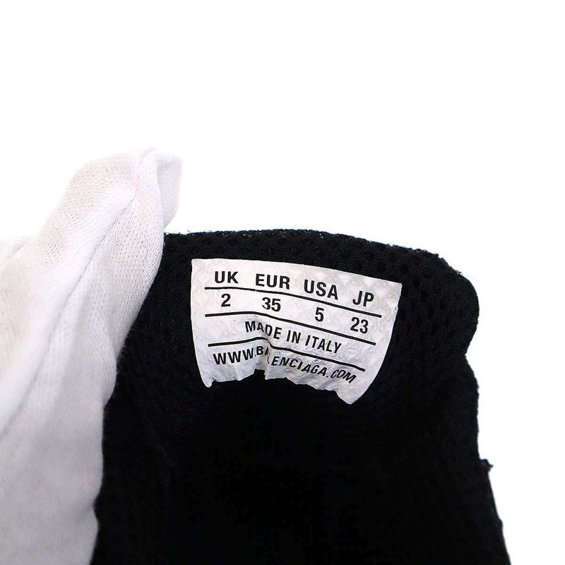 Balenciaga 22ss Phantom Low Cut Mesh Sneakers Black 23cm (9.06in)