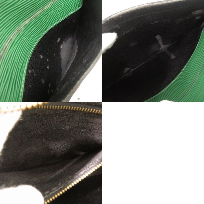 Louis Vuitton Genefeuille Epi M52154 Green Shoulder Bag LV 0827 Louis Vuitton