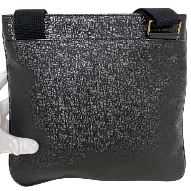 Saint Laurent Shoulder Bag Black 326858 Excellent Condition Leather Preowned