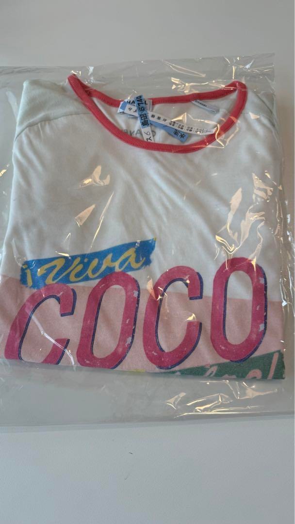 CHANEL CC 2017 Viva Coco Cuba Logo Pastel Short Sleeve T-Shirt Top S