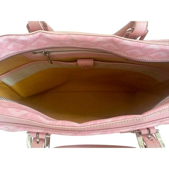 Goyard Ambassade MM Briefcase PINK Sakura DISCONTINUED