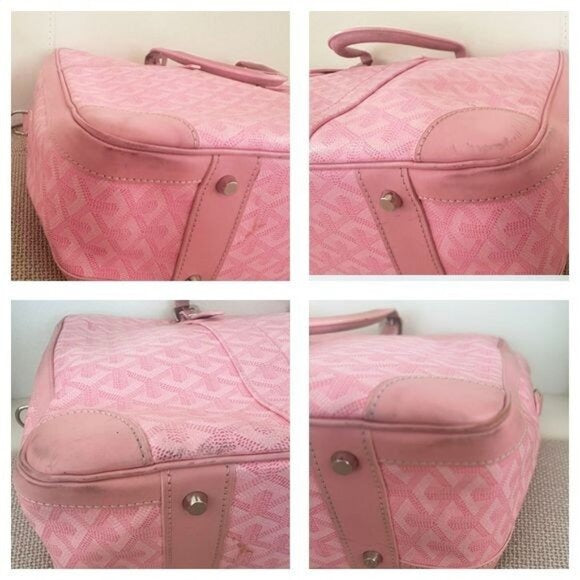 Goyard Ambassade MM Briefcase PINK Sakura DISCONTINUED