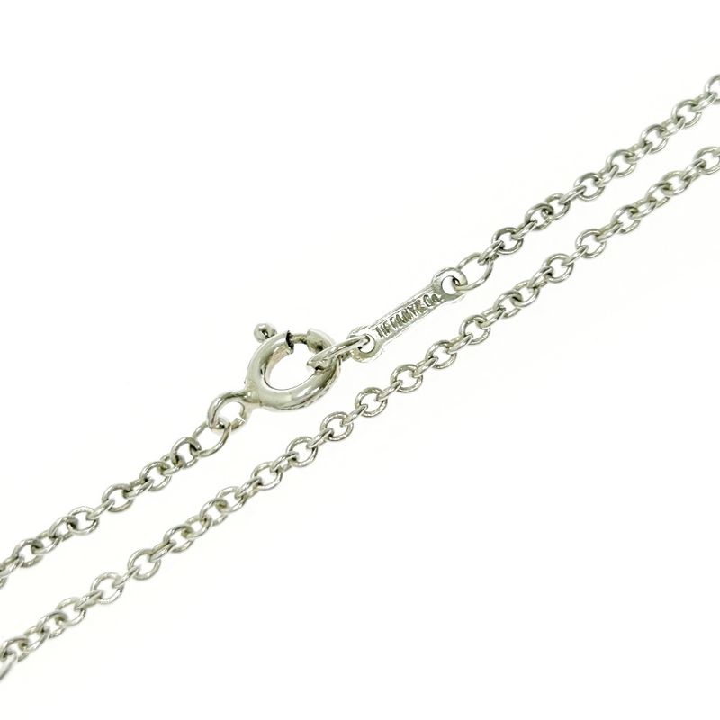 Tiffany & Co Silver Open Heart 3p Necklace 3.3g 925 Engraved 426069 Necklace