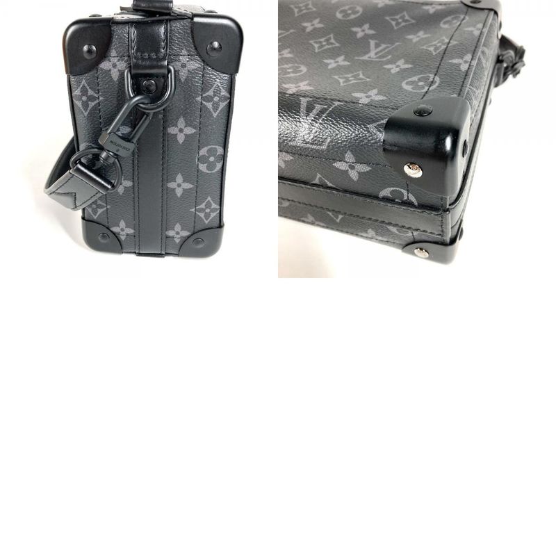 Louis Vuitton Shoulder Bag Soul Trunk EW M11744 Monogram Eclipse Canvas Black