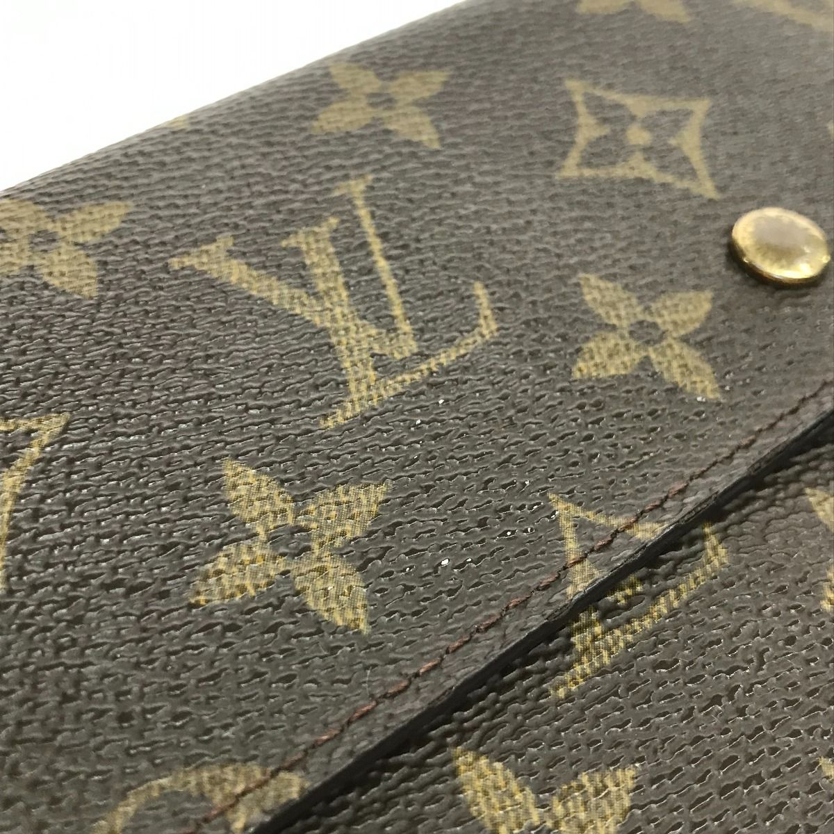 Louis Vuitton Notebook Cover Monogram Pochette Pass Port M60135 Brown