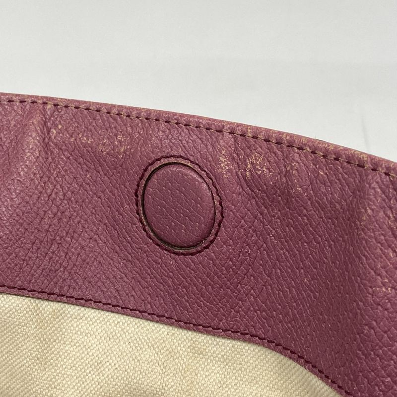 Gucci Handbag GG Canvas 353120 Canvas Brown Pink Gold Hardware Women