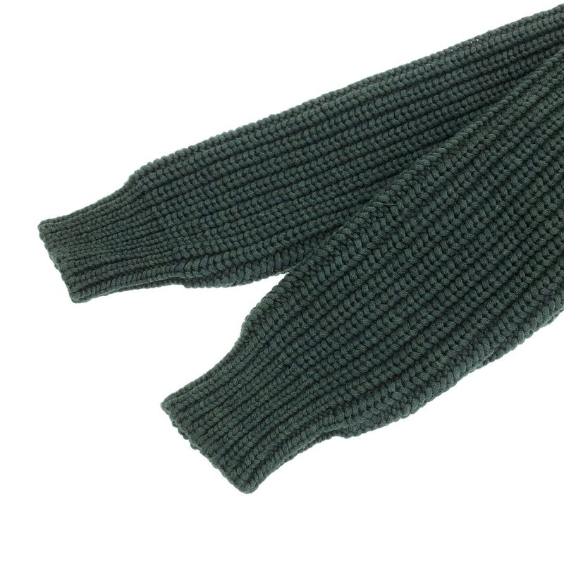 Balenciaga V-Neck Knit Sweater 279468 Green 38