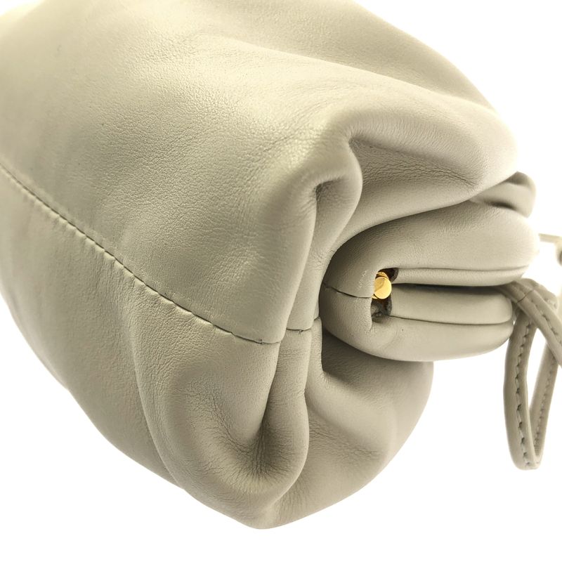 Bottega Veneta - Mini The Pouch Shoulder Bag - Ivory - Women's