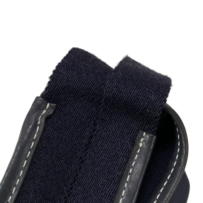 Hermes Buenaventura Mini Blue Indigo Silver Hardware Shoulder Bag