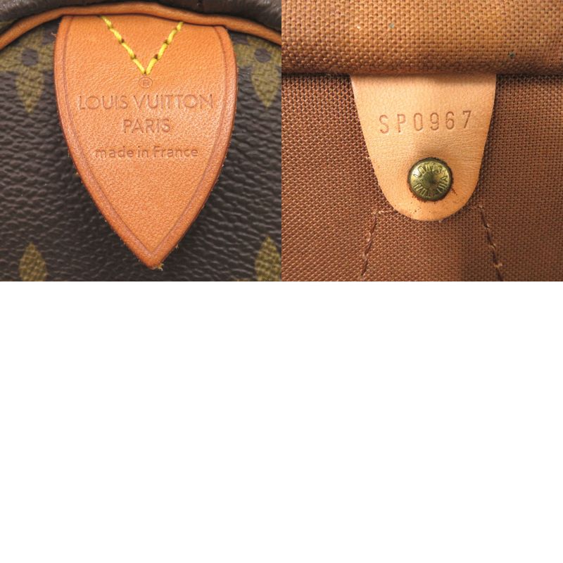 Louis Vuitton Speedy 40 Monogram M41522 Handbag LV 0135 Louis Vuitton