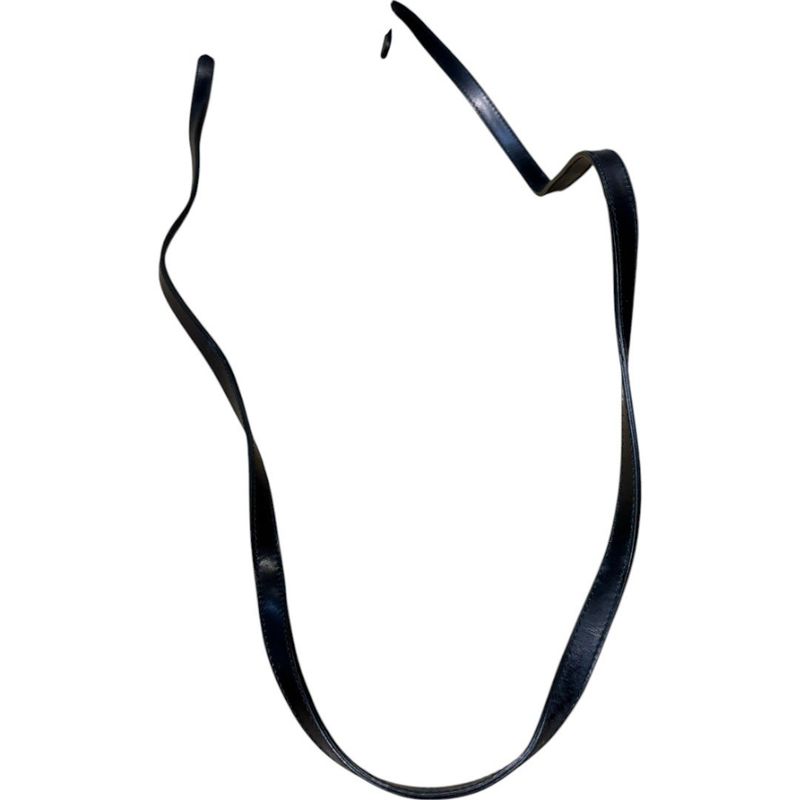 Bvlgari ⑤ 21528 Flat Pouch Souhlder Strap Unisex Indigo