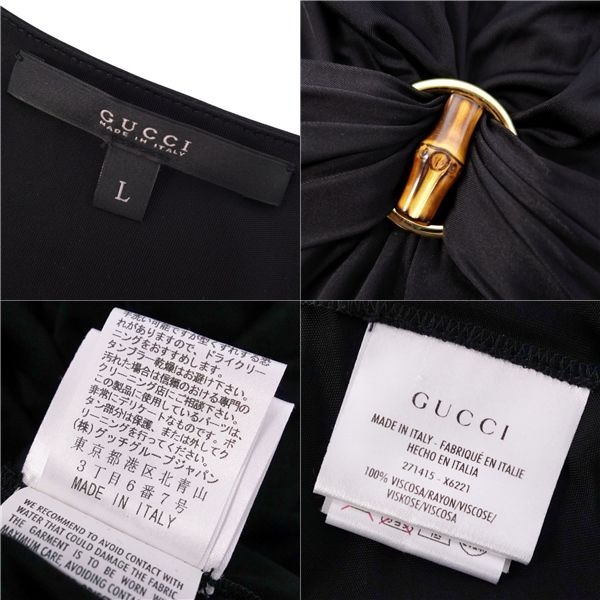 Gucci Dress Long Sleeves Long Sleeves Bamboo Rayon