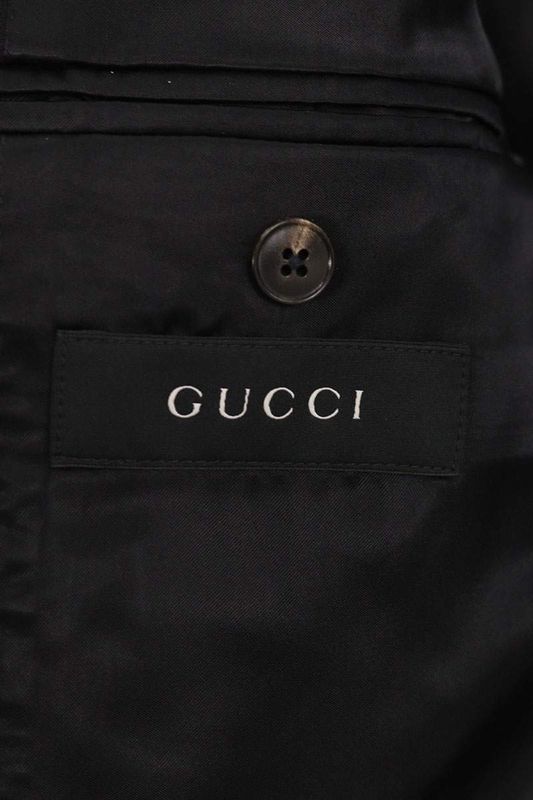 Gucci 496d00 4gtyf0 Double Breasted Chester Coat Men's 44