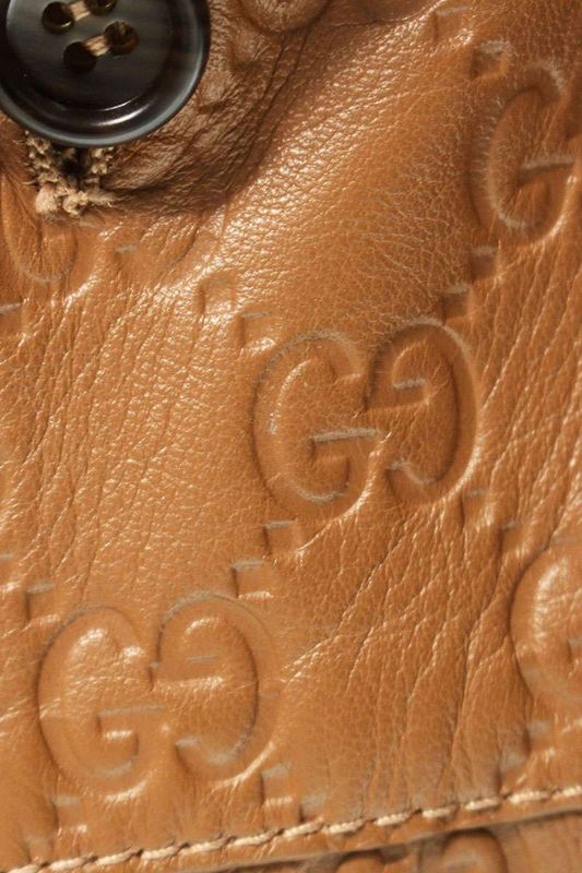 Gucci 770433 Xna0d All Over Embossed Shirt Leather Jacket Men's 48