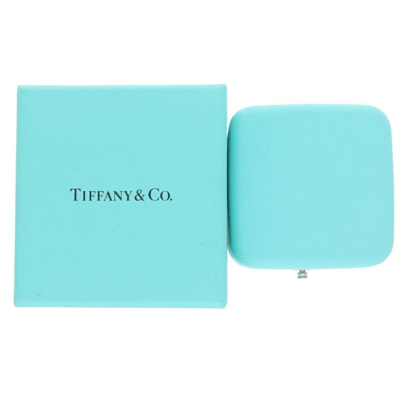 Tiffany & Co Hardwear Hardware Small Link 18K White Gold Pave Diamond Ring